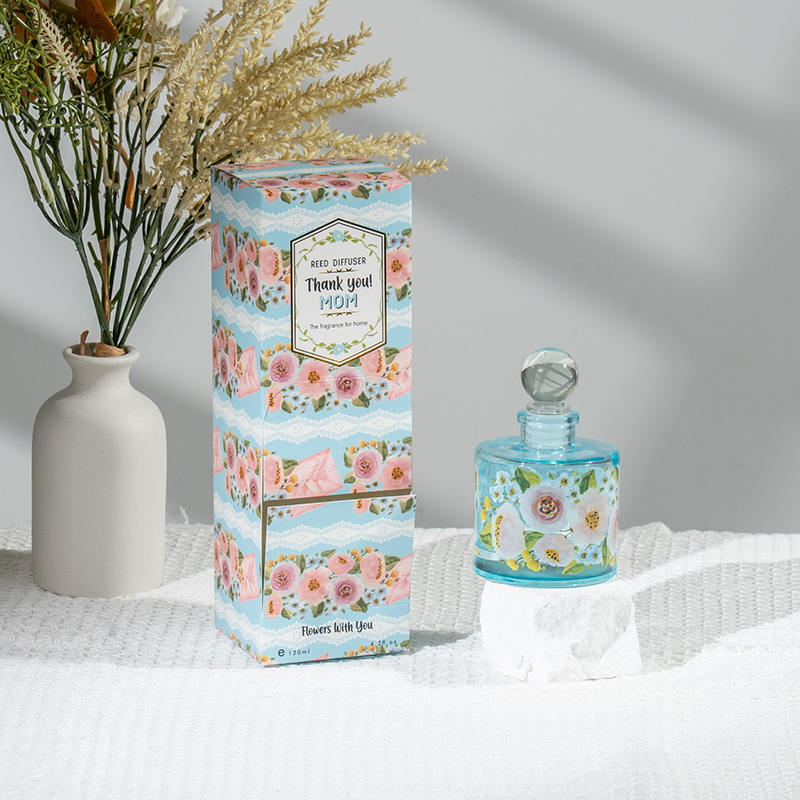 Muttertag eleganter runder Glasflaschen-Diffusor