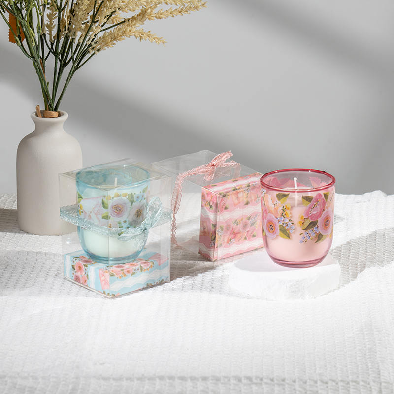 Muttertag-Duftkerzen aus rundem Glasbecher – Hersteller von Öko-Sojakerzen