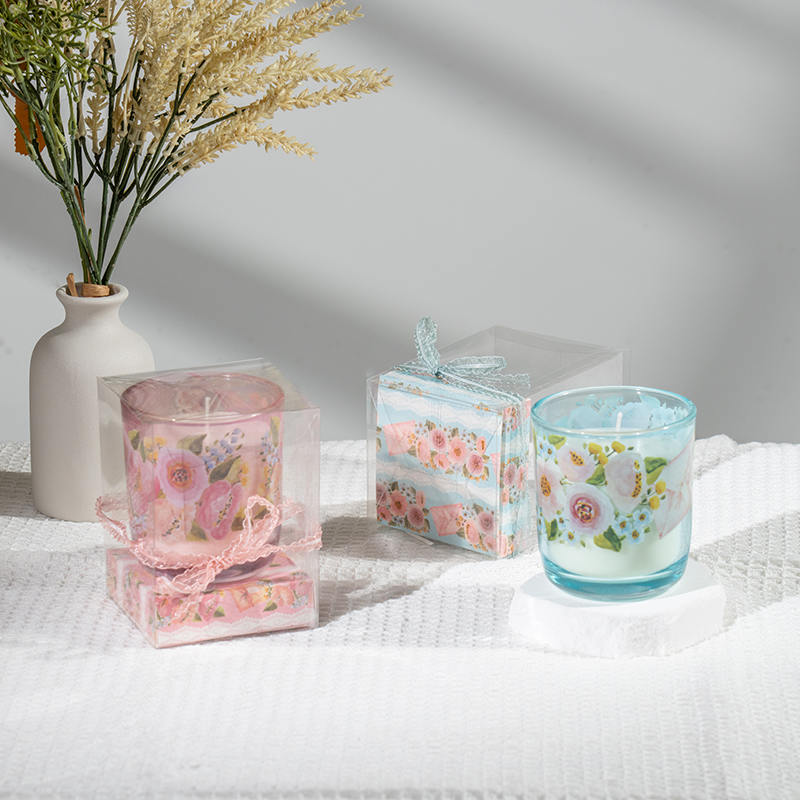 Muttertag-Duftkerzen aus rundem Glasbecher – Hersteller von Öko-Sojakerzen