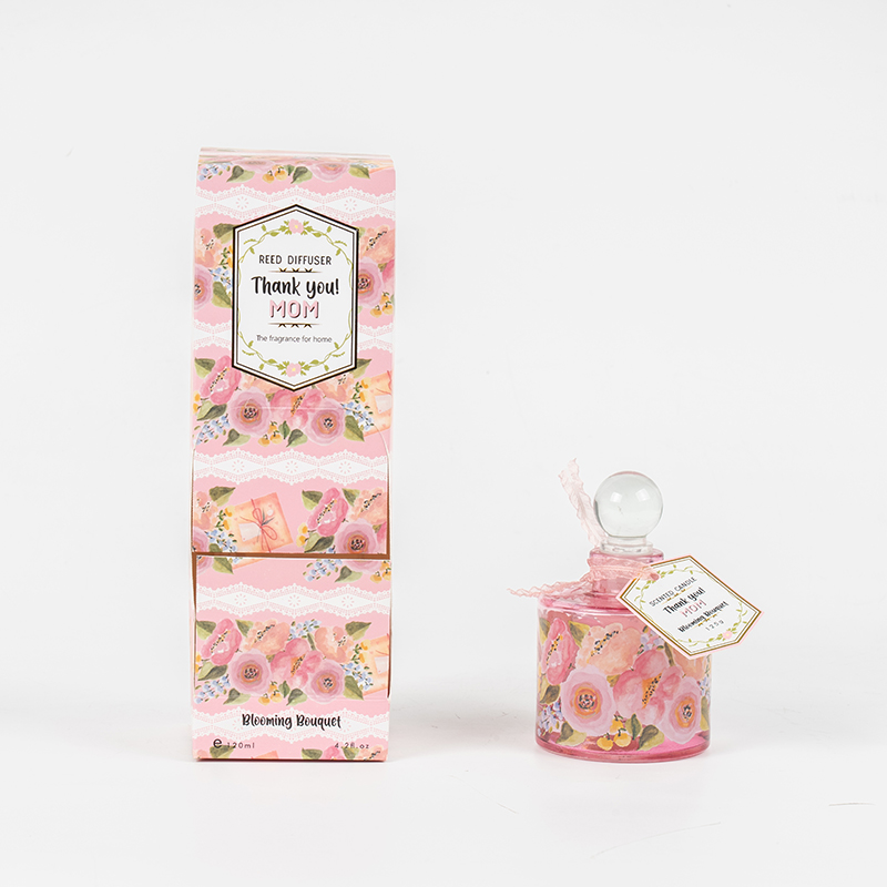 Muttertag eleganter runder Glasflaschen-Diffusor