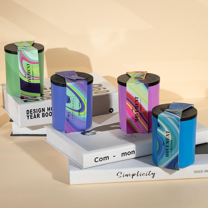 Lieferant von runden Glasflaschen, Duftkerzen und Sojakerzen