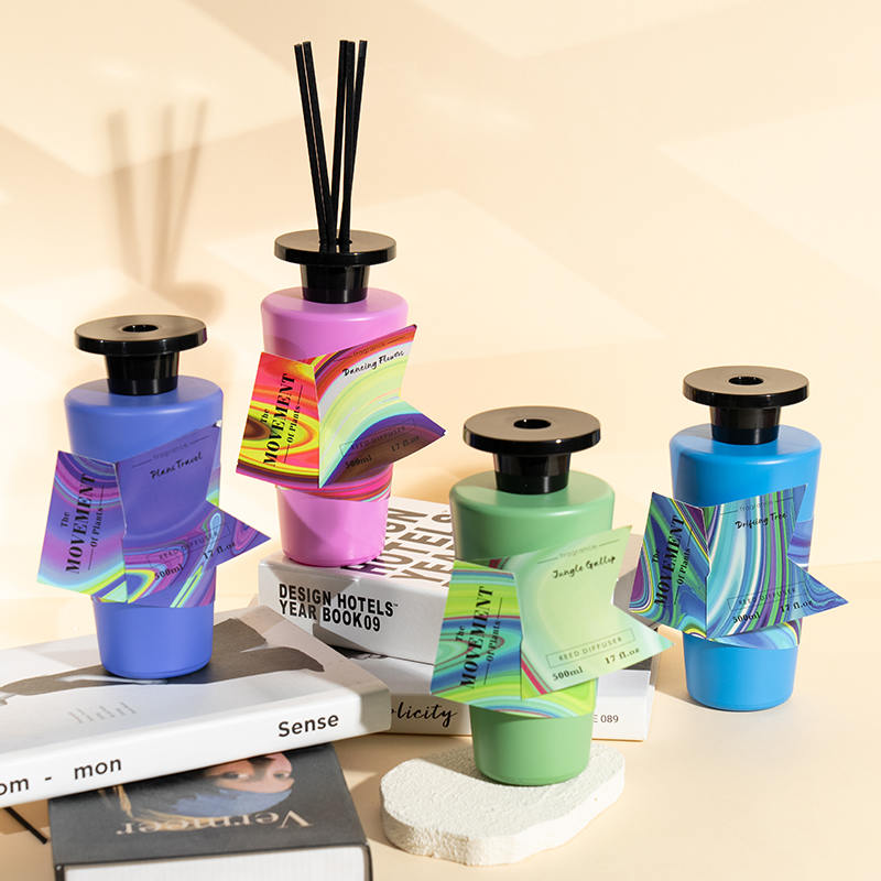 Kegelförmiges, klares Glas, runde Parfümflasche, Duftstäbchen-Diffusor – Herstellung von Diffusoren für zu Hause