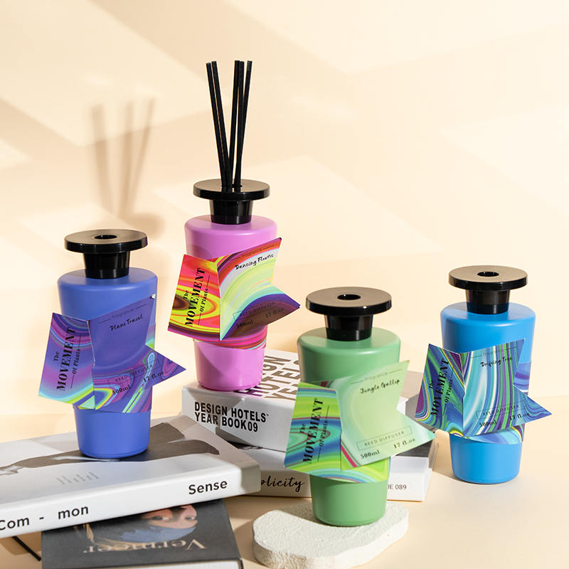 Kegelförmiges, klares Glas, runde Parfümflasche, Duftstäbchen-Diffusor – Herstellung von Diffusoren für zu Hause