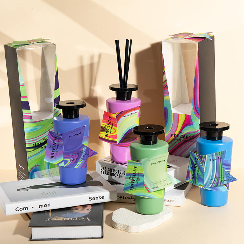 Kegelförmiges, klares Glas, runde Parfümflasche, Duftstäbchen-Diffusor – Herstellung von Diffusoren für zu Hause