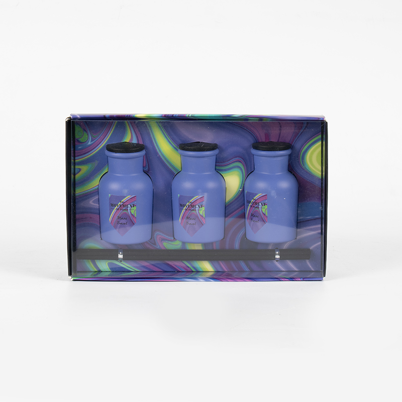 Kleine runde Flasche Duftstäbchen-Diffusor 3-teiliges Set-Home-Aroma-Set-Hersteller